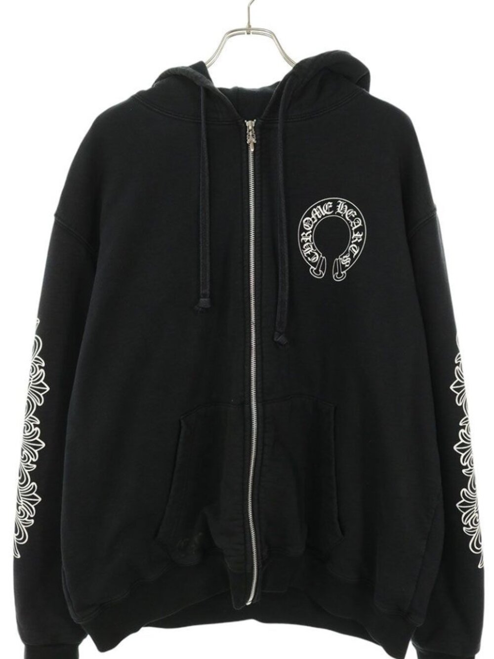 Chrome Hearts Sweatshirt HD Zip Ltd Back Horseshoe Zip Up Hoodie XL